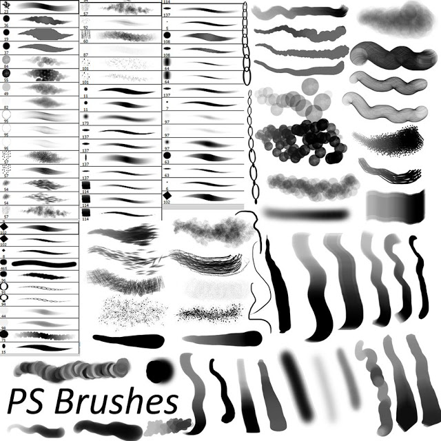 Pinceles - Brushes de Photoshop para artes digitales