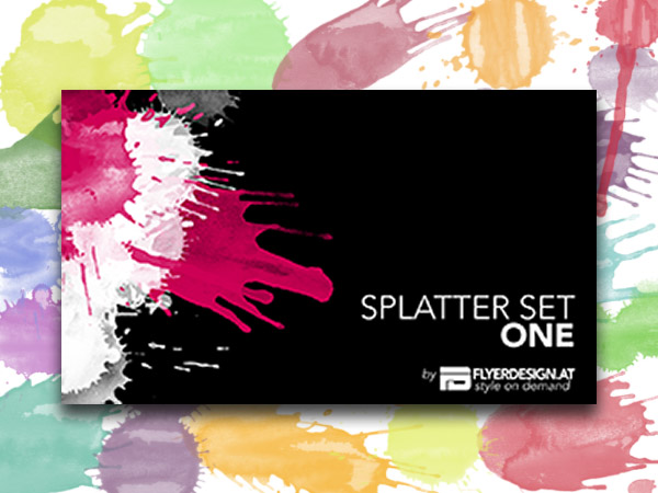 Splatter Brushes PS