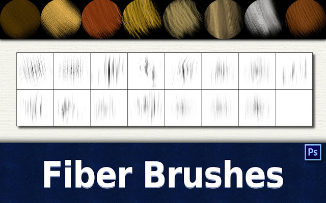 16 Pinceles de Fibras para Photoshop gratis