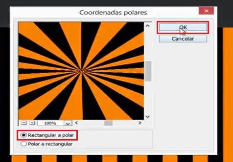 valores coordenadas polares