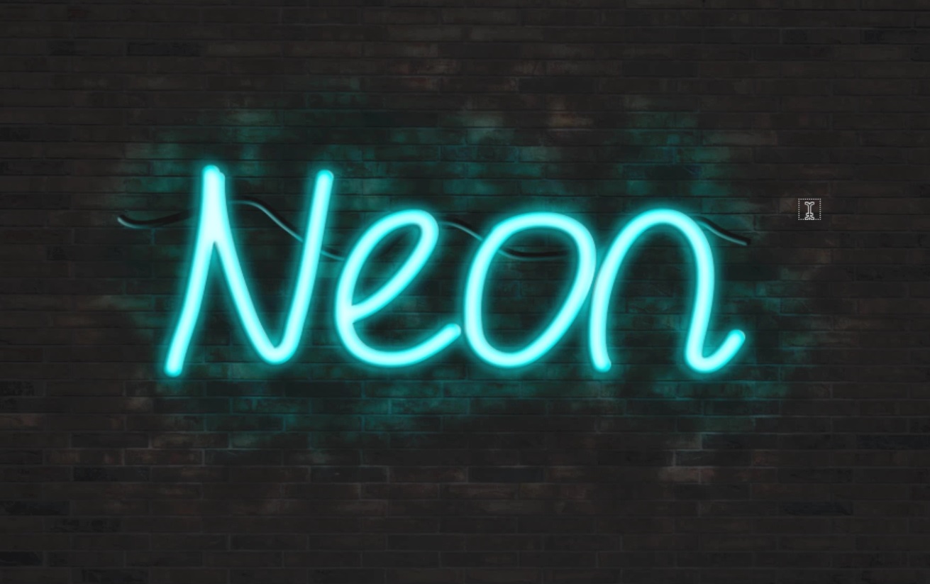 Efecto De Luces De Neon