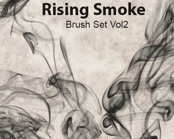 3 Hi-Resolution Rising Smoke Brushes