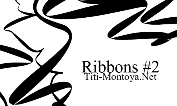Ribbons Brushes by Titimontya Brushes