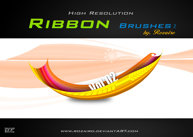 High Res Ribbon Brushes For PS