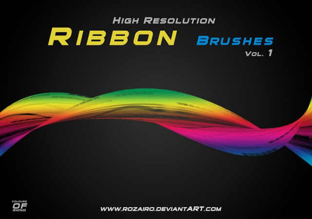 High Res Ribbon Brushes Vol 1 