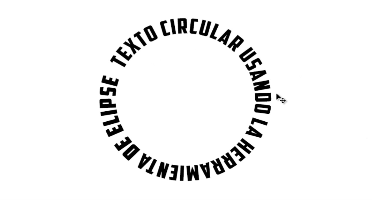 Texto circular photoshop forma cs6